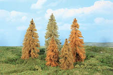 042-2179 - N/TT/H0 Lärchen herbstlich, 14 - 18 cm (5 Stück)